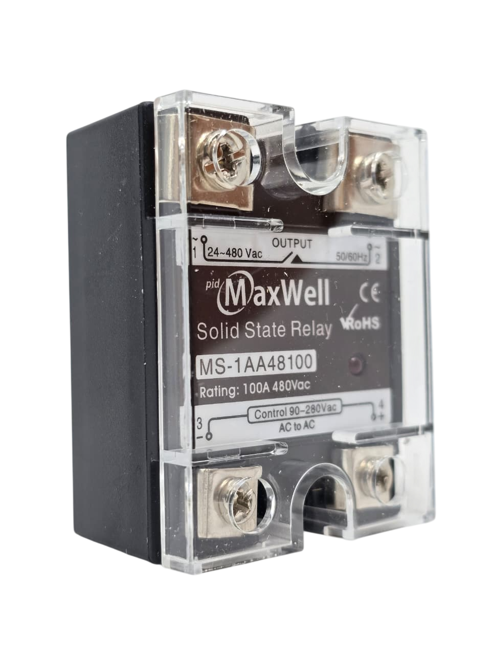 RELÉ DE ESTADO SÓLIDO MAXWELL 100A